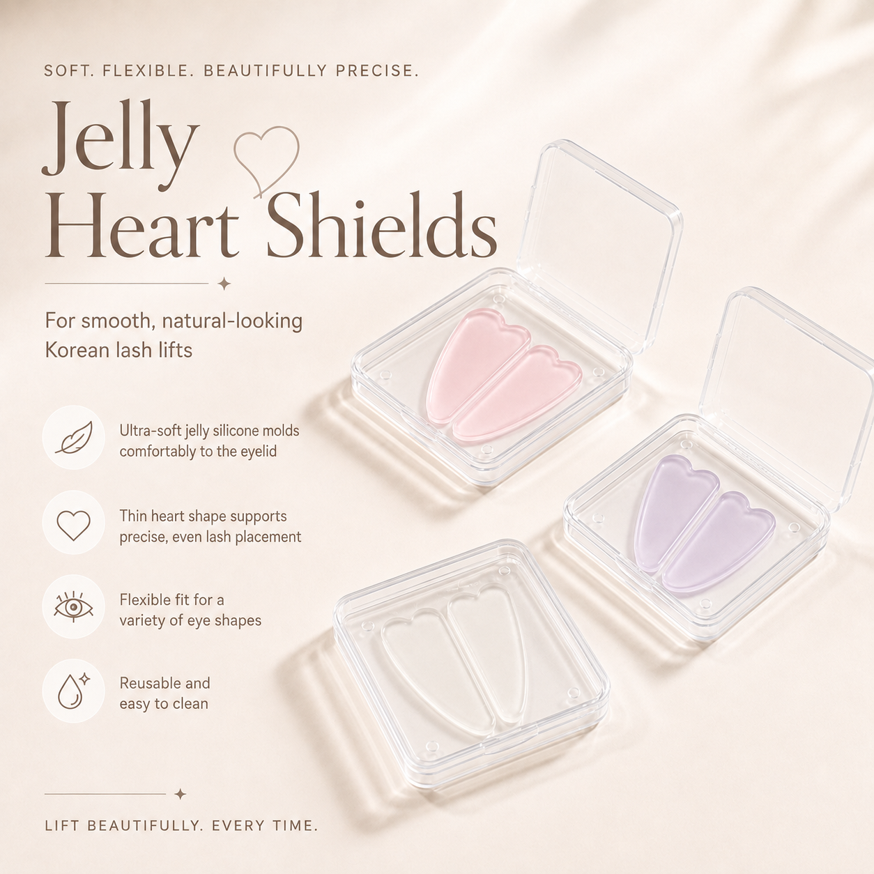 Thin Jelly Heart Shield