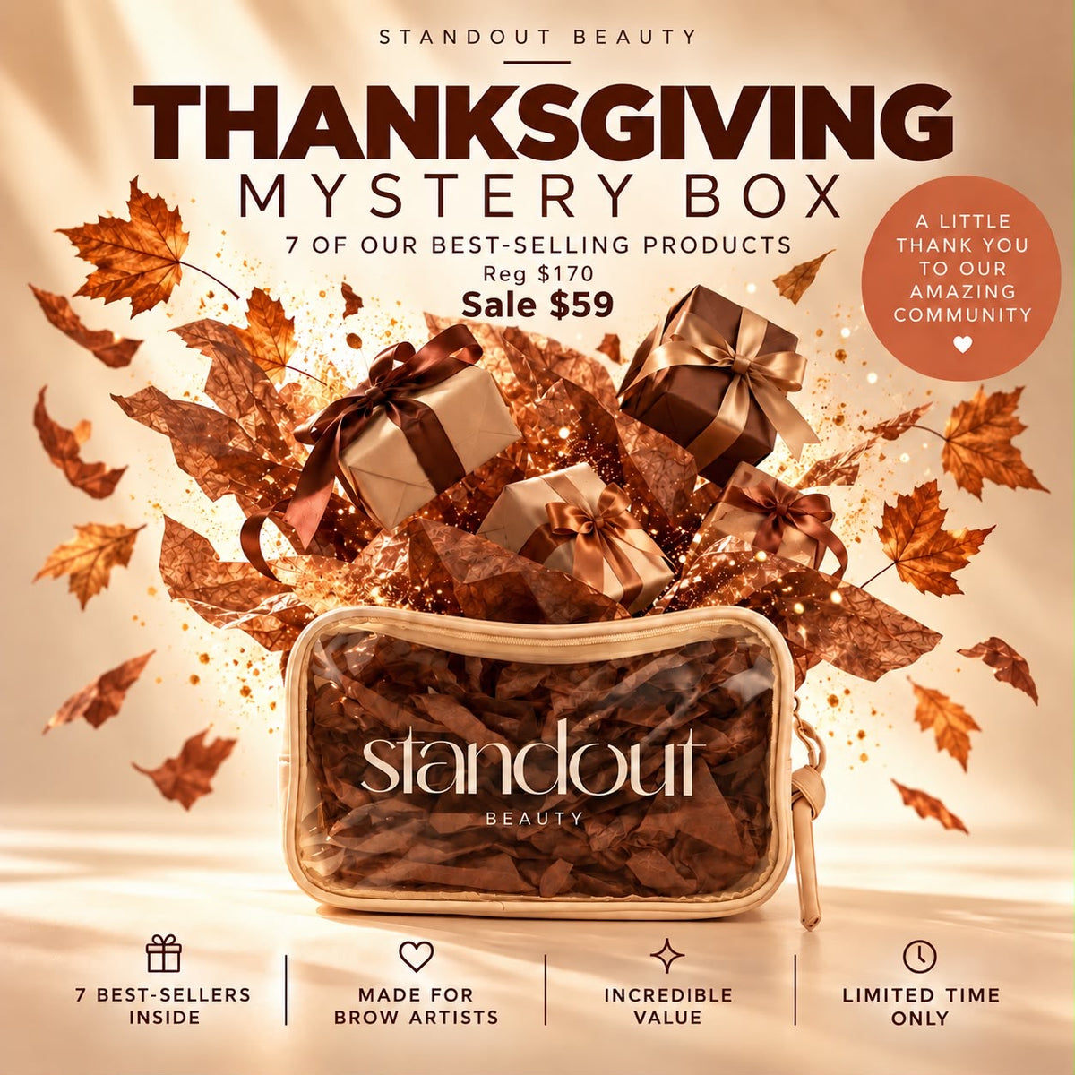 Standout Beauty Thanksgiving Mystery Box
