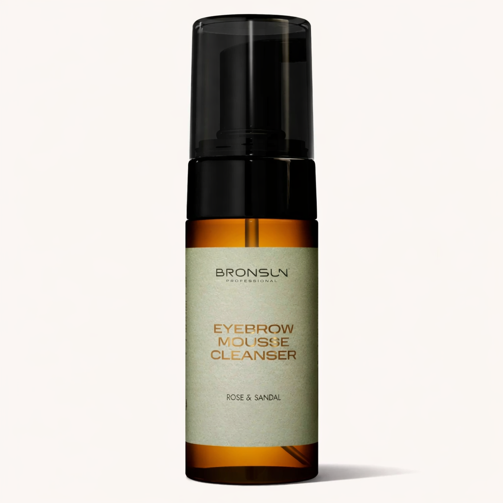 Bronsun Eyebrow Mousse Cleanser – Rose & Sandal