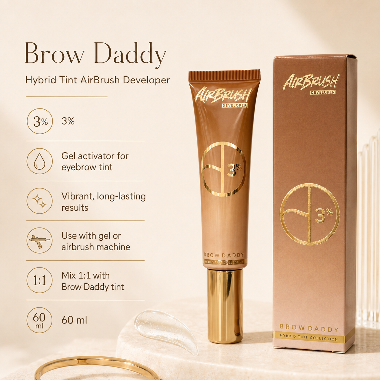Brow Daddy - Hybrid Tint AirBrush Developer