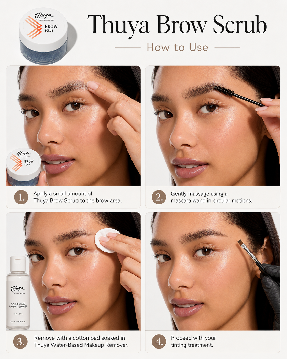 Thuya Eyebrow Scrub