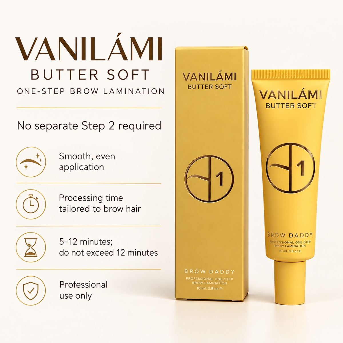 BROW DADDY BUTTER SOFT™ — One-Step Brow Lamination | 60 mL