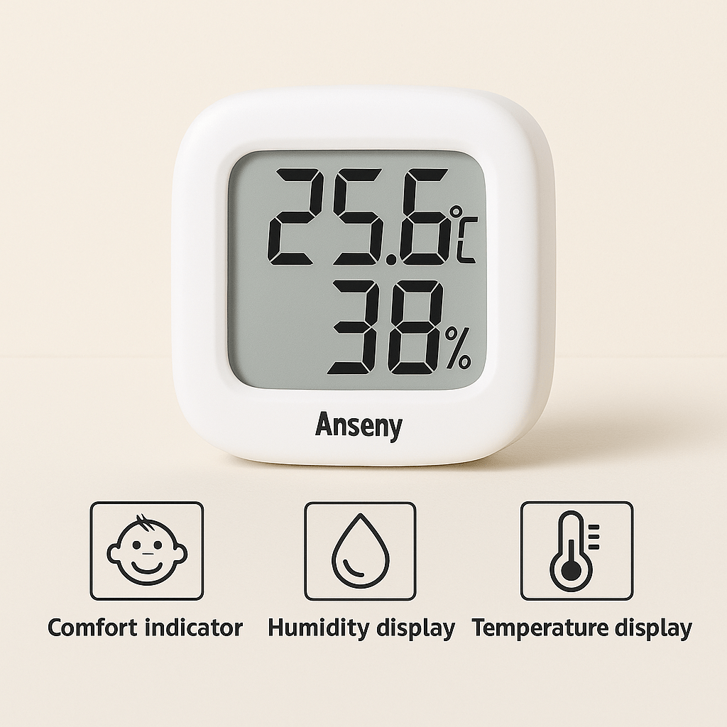 Digital LCD Thermometer Hygrometer - standoutbeautyshop