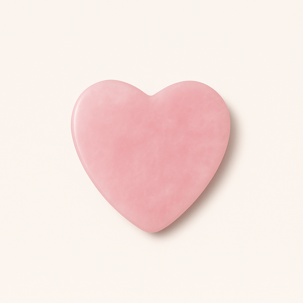 Jade Stone Heart Glue Tile - standoutbeautyshop