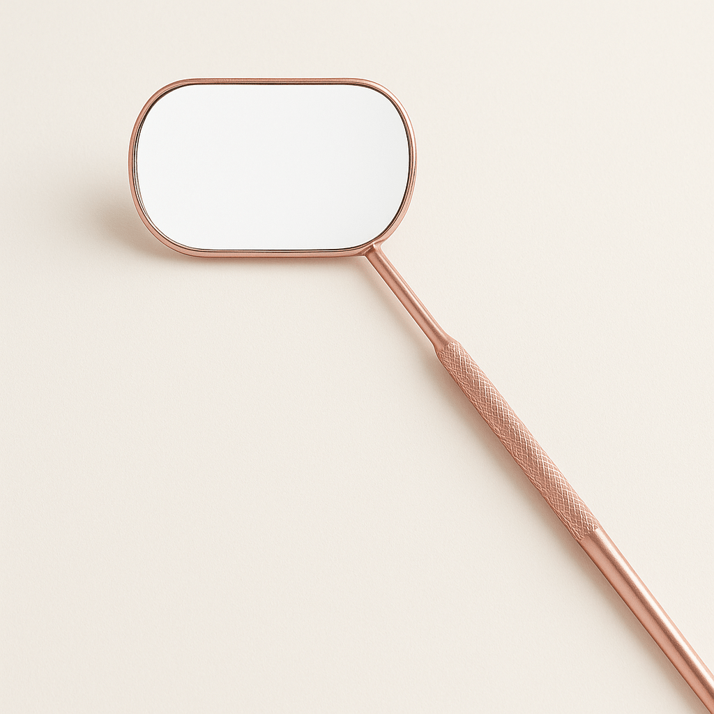 Large Lash Mirror (Rose Gold) - standoutbeautyshop
