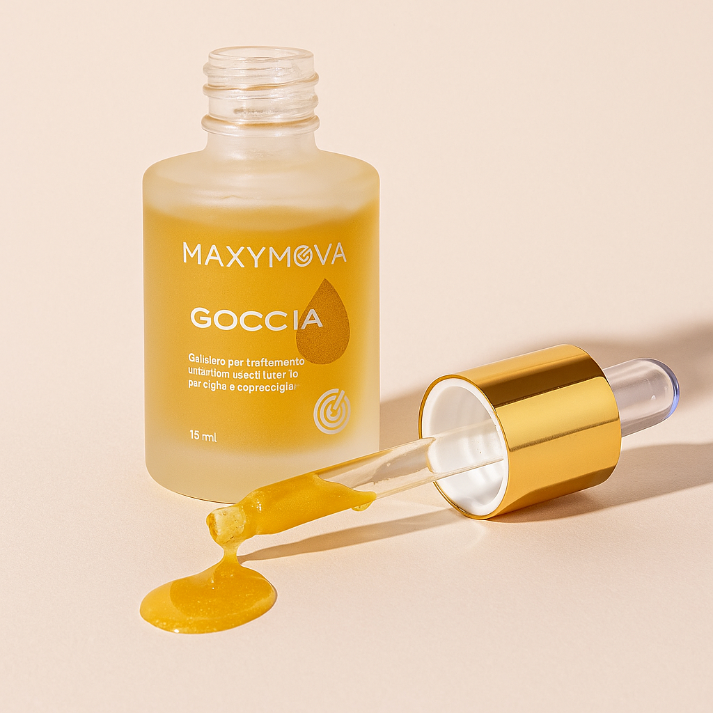 Maxymova Goccia D'Oro- Gold Lash & Brow Serum