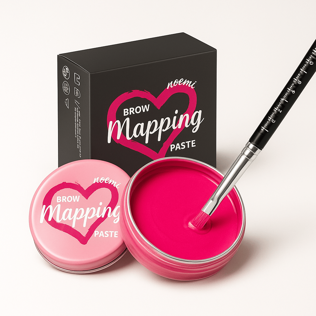 Noemi Pink Brow Mapping Paste - standoutbeautyshop