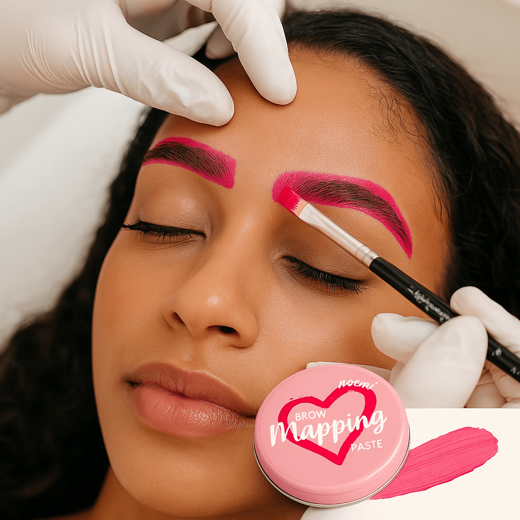 Noemi Pink Brow Mapping Paste - standoutbeautyshop