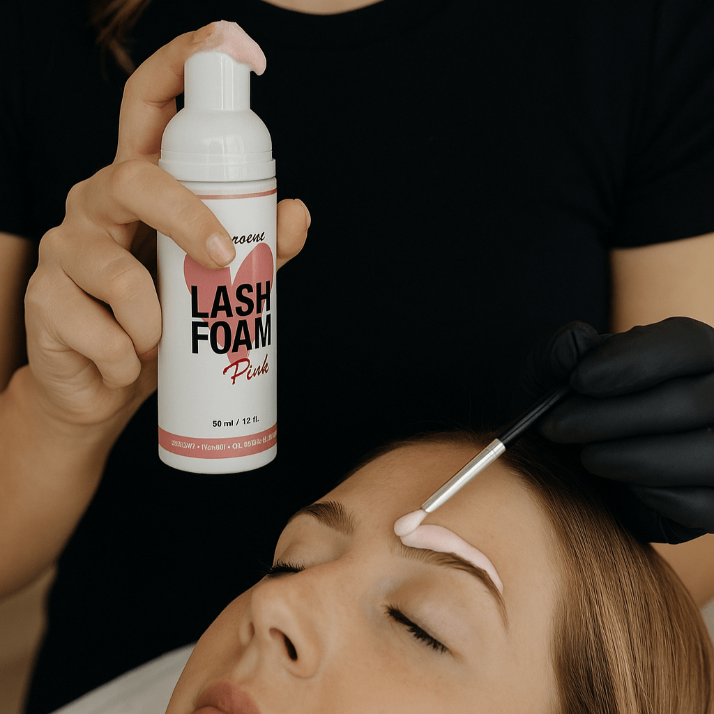 Noemi Pink Foam Lash Cleanser - standoutbeautyshop