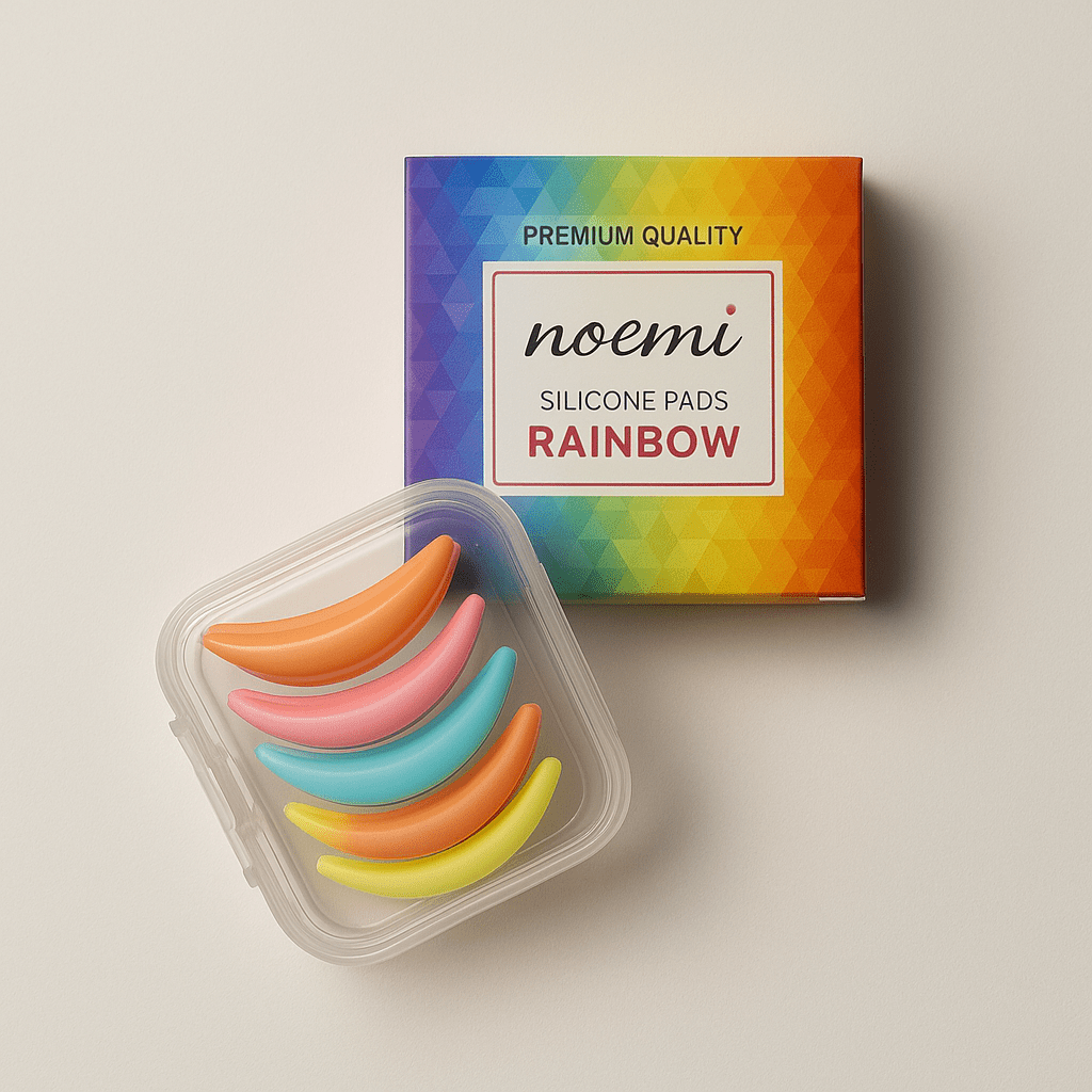 Noemi Silicone Pads Rainbow (Mix 6 Pairs) - standoutbeautyshop