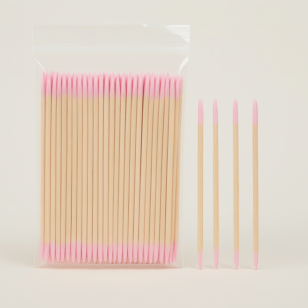 Dual Micro Wood Cotton Tip Applicator