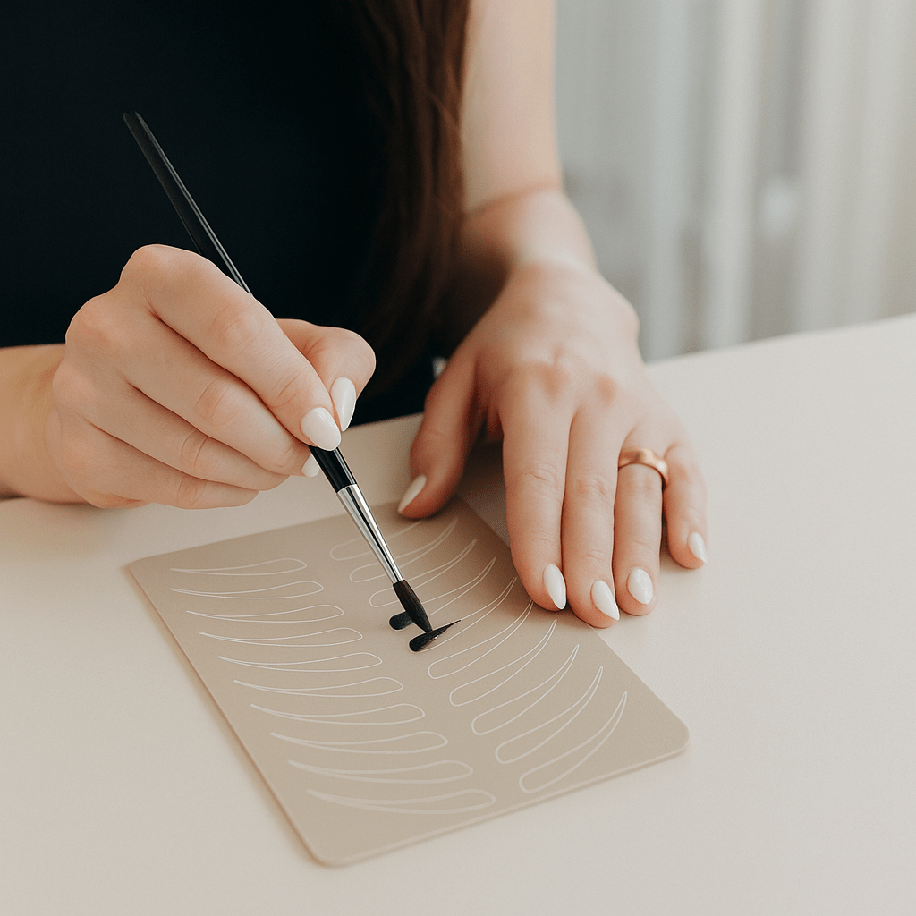 Pre Drawn Eyebrow Practice Pads - standoutbeautyshop