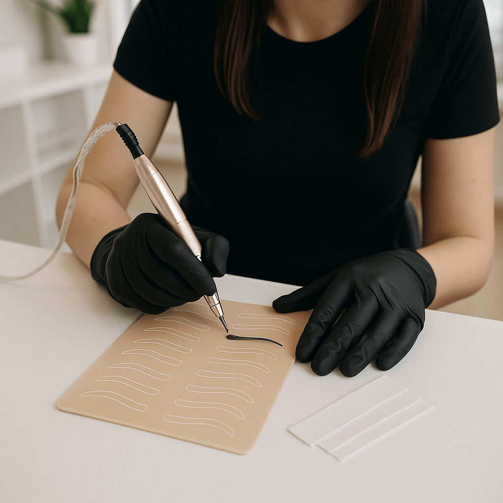 Pre Drawn Eyebrow Practice Pads - standoutbeautyshop