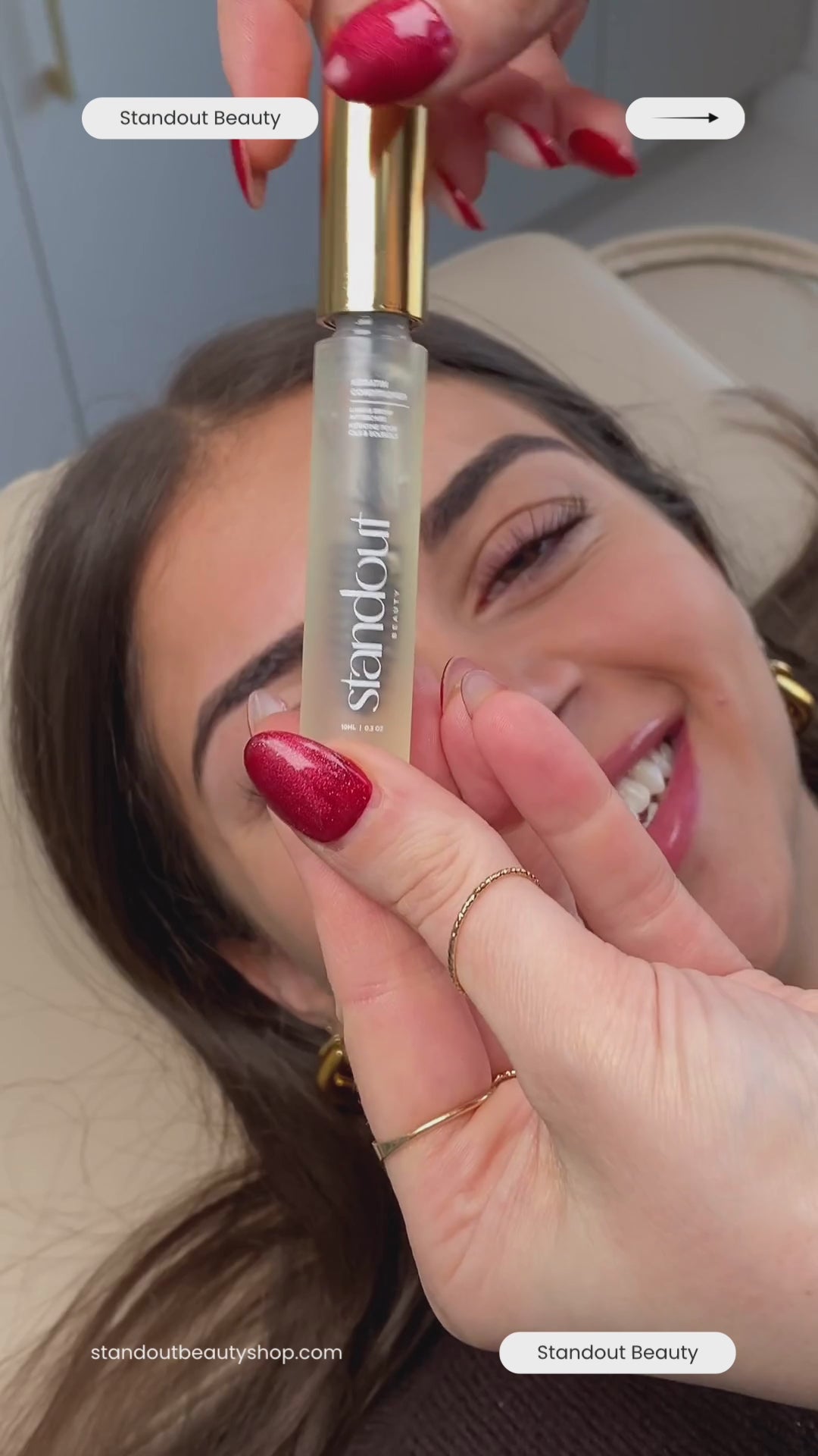Load video: Standout Keratin Lash &amp; Brow Conditioner (Wholesale)