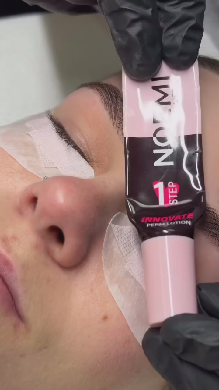Load video: Noemi Innovate Lash Lift &amp; Brow Lamination Cysteamine