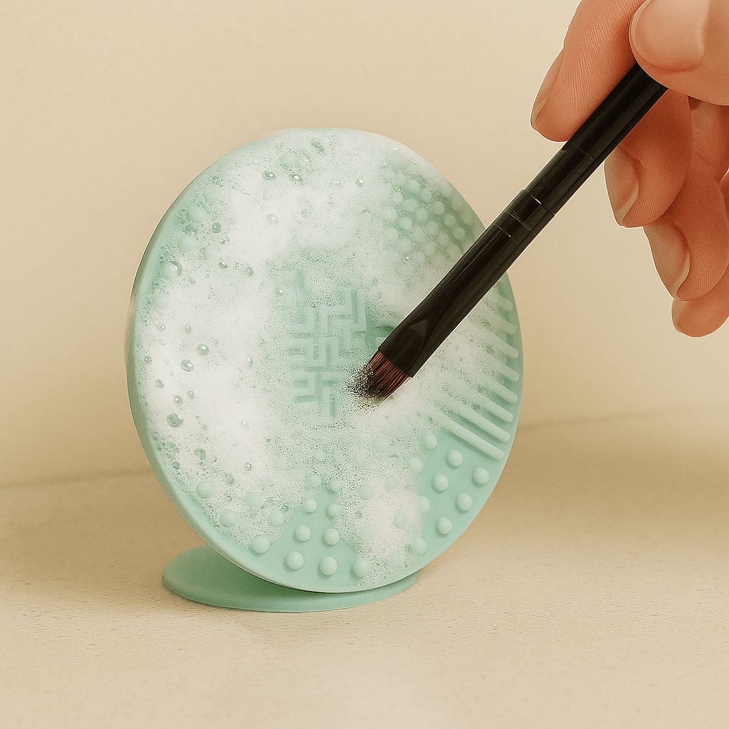 Silicone Makeup Brush Cleansing Pad - standoutbeautyshop