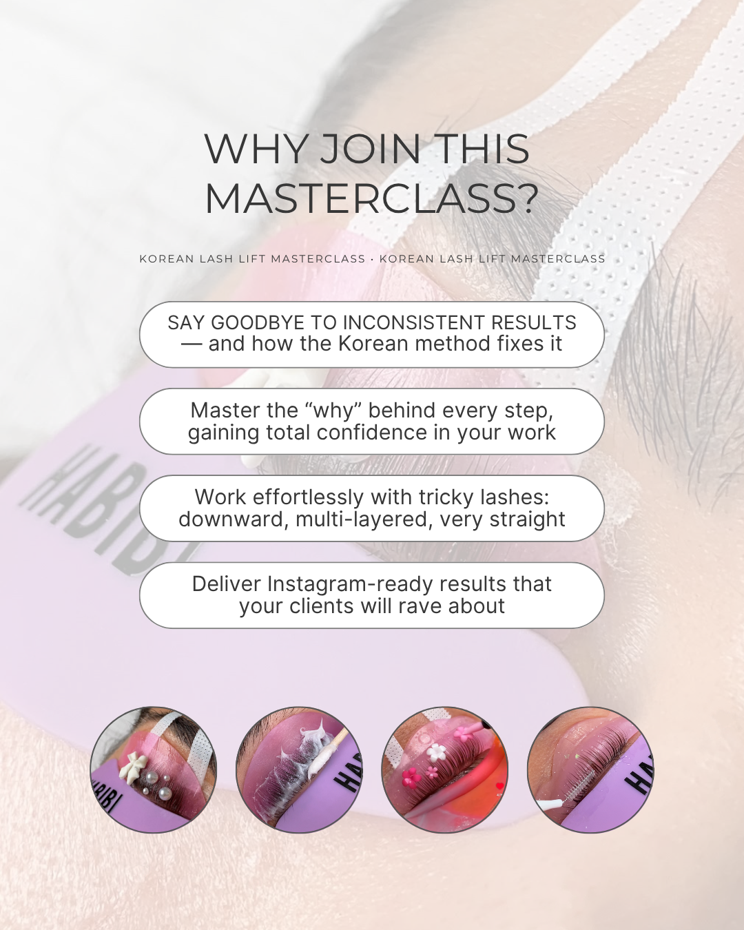 Korean Lash Lift Masterclass!
