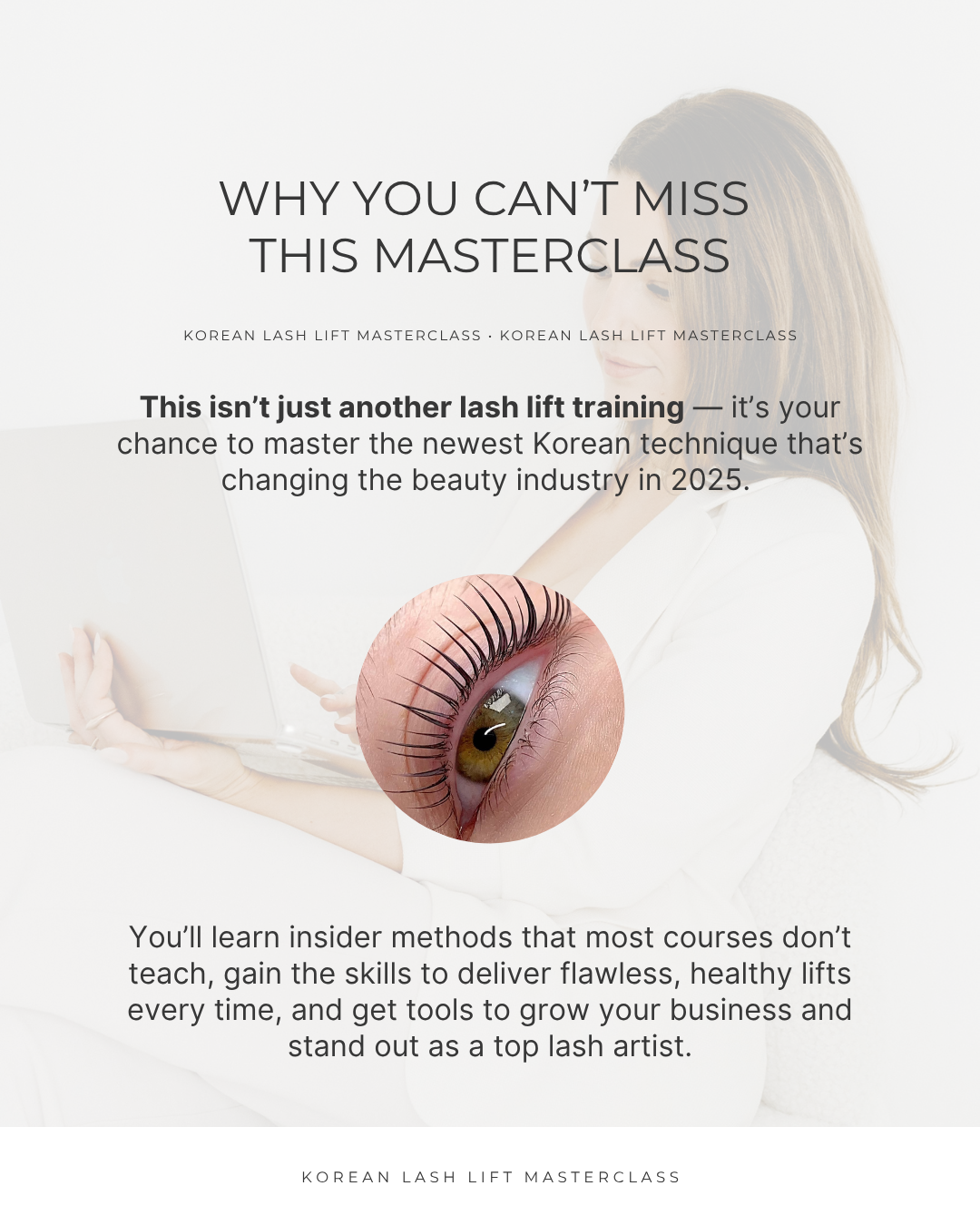 Korean Lash Lift Masterclass!